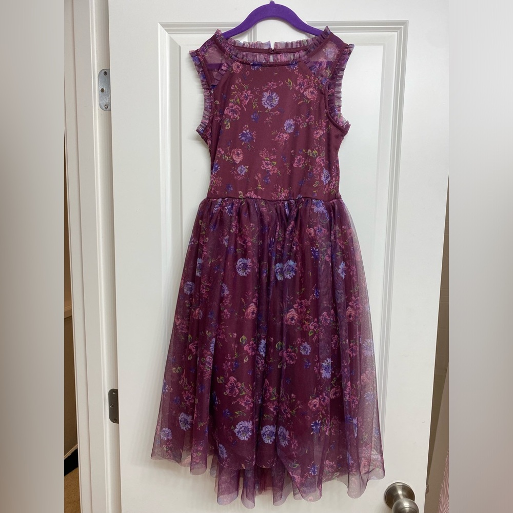 Zenzi Girls 10/12 Floral Dress